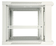 Extralink Szafka wisząca rack 12U 600x600 szara metalowe drzwi EX.12981 - 489405 - zdjęcie 6